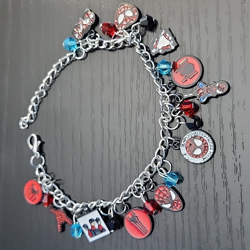 Marvel Spiderman Charm Bracelet